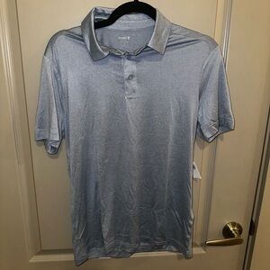 New Light blue Men's active Polo Shirt
